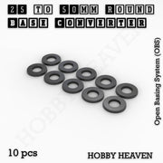 Round Bases Size Converters Round to Round 3d Print Full Range - Only-Games