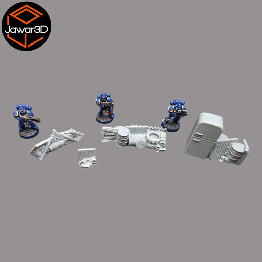 Junkyard Barricades - 28mm Wargaming Scatter Terrain Scenery Tabletop Miniature - Only-Games