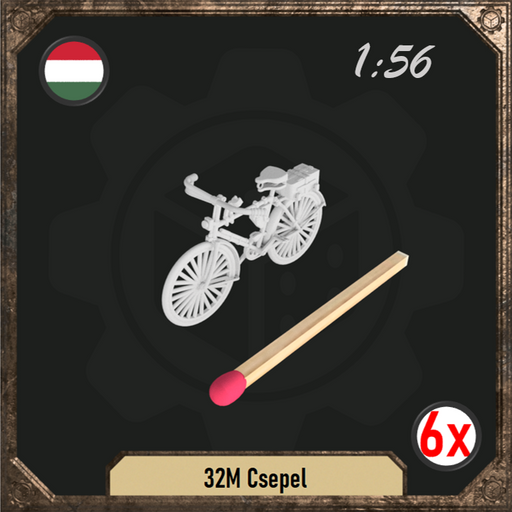 1/56 32M Csepel bicycle pack - Only-Games