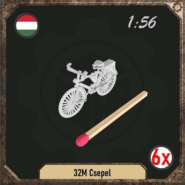 1/56 32M Csepel bicycle pack