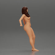 Naked lowrider chola girl is leaning against the car - Only-Games