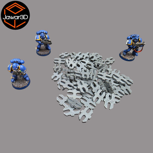 Openlock Clips x50 - 28mm Wargaming Scatter Terrain Scenery Tabletop Miniature - Only-Games