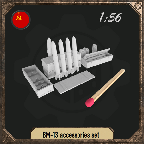 1/56 BM-13 accessories set