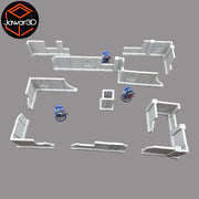 Blasted Walls Set - 28mm Wargaming Scatter Terrain Scenery Tabletop Miniature - Only-Games