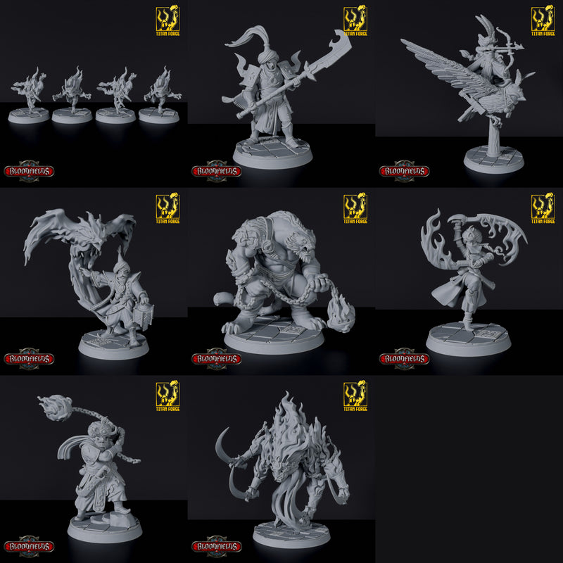 Cursed Sands - Mega Deal - 33 Miniatures - Bloodfields Army