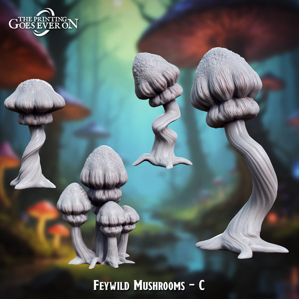 Feywild Mushrooms - Type C - Only-Games