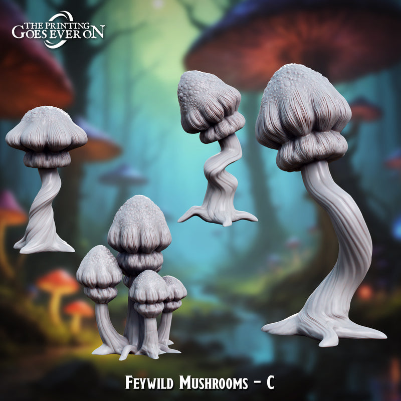 Feywild Mushrooms - Type C - Only-Games