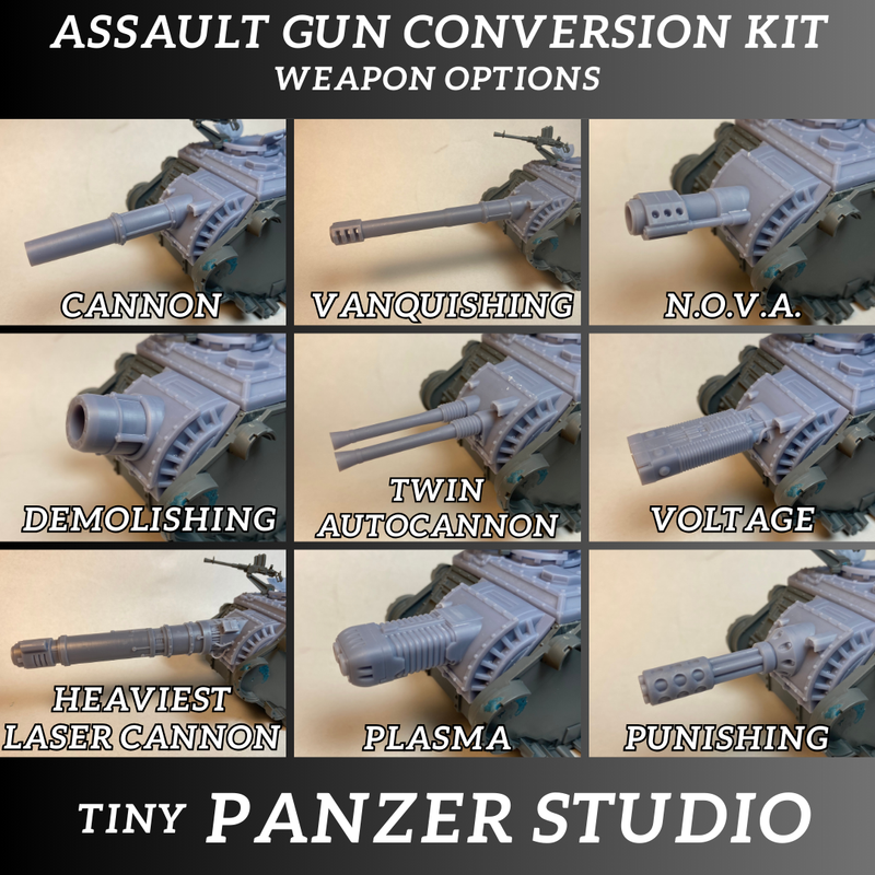 Assault Gun Conversion Kit for Ancient Battle Tank