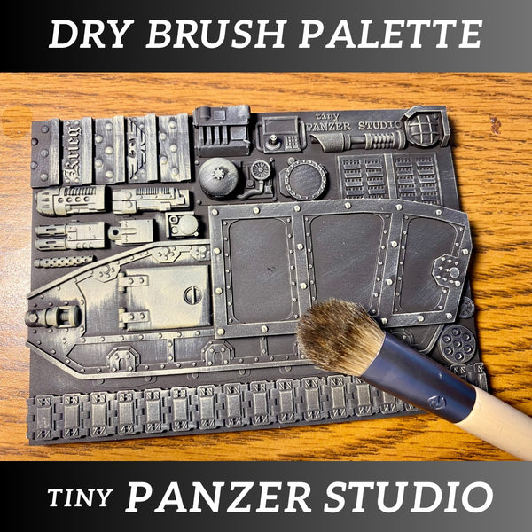 Dry Brush Palette (tank bits)