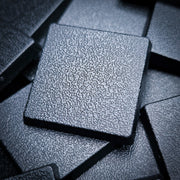 25mm Square Plain Plastic Bases - Only-Games
