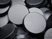 25mm Round Plain Plastic Bases - Only-Games
