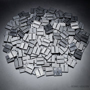 25mm Square Parallel Slotted Plastic Bases - Only-Games