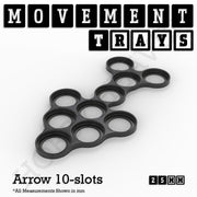 25mm Movement Trays for Tabletop Games | Waargaming | Full Range - Only-Games