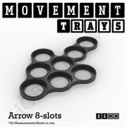 25mm Movement Trays for Tabletop Games | Waargaming | Full Range - Only-Games