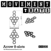 25mm Movement Trays for Tabletop Games | Waargaming | Full Range - Only-Games