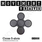 25mm Movement Trays for Tabletop Games | Waargaming | Full Range - Only-Games