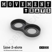 25mm Movement Trays for Tabletop Games | Waargaming | Full Range - Only-Games