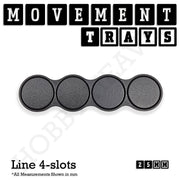 25mm Movement Trays for Tabletop Games | Waargaming | Full Range - Only-Games