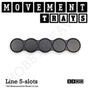 25mm Movement Trays for Tabletop Games | Waargaming | Full Range - Only-Games
