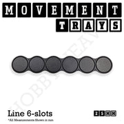 25mm Movement Trays for Tabletop Games | Waargaming | Full Range - Only-Games