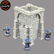 Crumbling Ruins #12 - 28mm Wargaming Scatter Terrain Scenery Tabletop Miniature - Only-Games