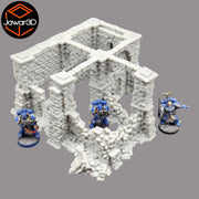 Crumbling Ruins #15 - 28mm Wargaming Scatter Terrain Scenery Tabletop Miniature - Only-Games