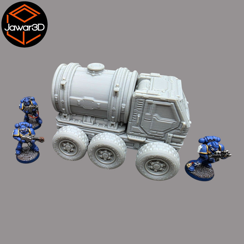 District 12 Vehicle #3 -28mm Wargaming Scatter Terrain Scenery Tabletop Miniature - Only-Games