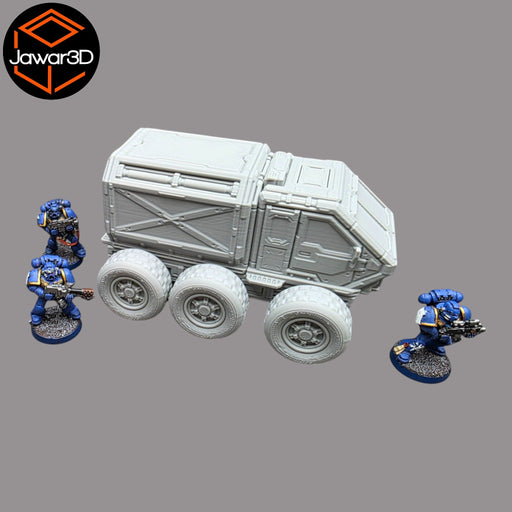 District 12 Vehicle #4 -28mm Wargaming Scatter Terrain Scenery Tabletop Miniature - Only-Games