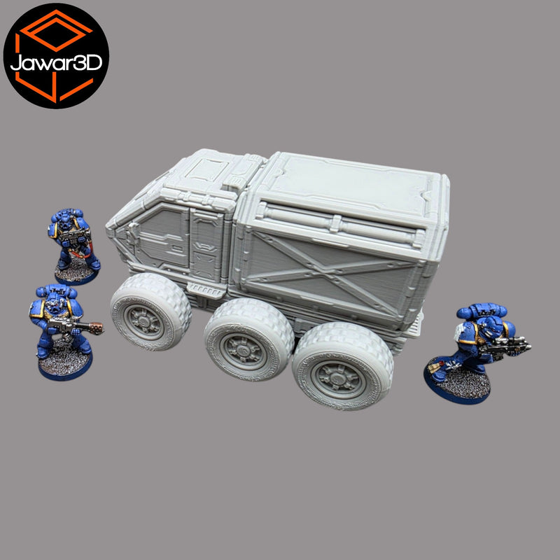 District 12 Vehicle #4 -28mm Wargaming Scatter Terrain Scenery Tabletop Miniature - Only-Games