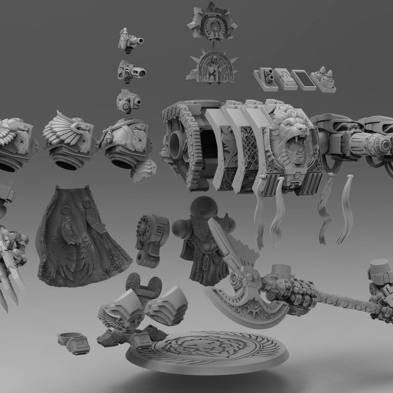 Angelic Lion Dreadnought - Only-Games