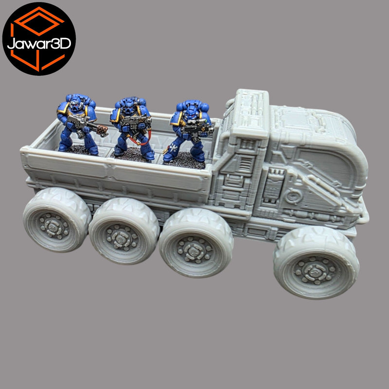 District 12 Vehicle #6 -28mm Wargaming Scatter Terrain Scenery Tabletop Miniature - Only-Games