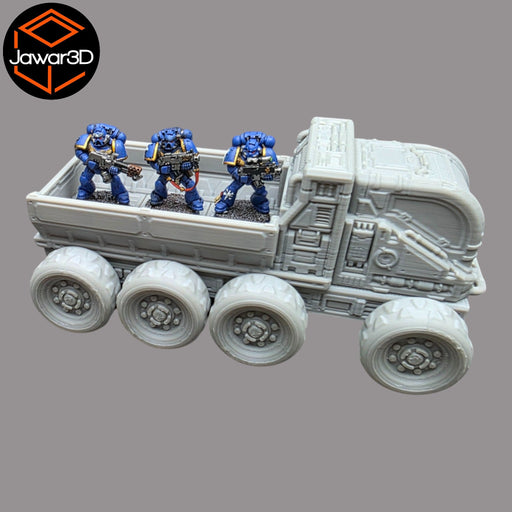 District 12 Vehicle #6 -28mm Wargaming Scatter Terrain Scenery Tabletop Miniature - Only-Games