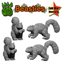 Basing Beasties - 4 Squirrels - Only-Games