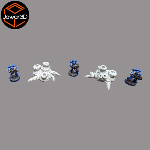 Flesh Barnacle #1 - 28mm Wargaming Scatter Terrain Scenery Tabletop Miniature - Only-Games