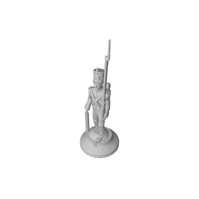 1/72 3D Printed 19th Century Mexican Soldier (x10) - Only-Games