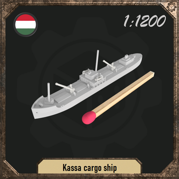 1/1200 Kassa cargo ship