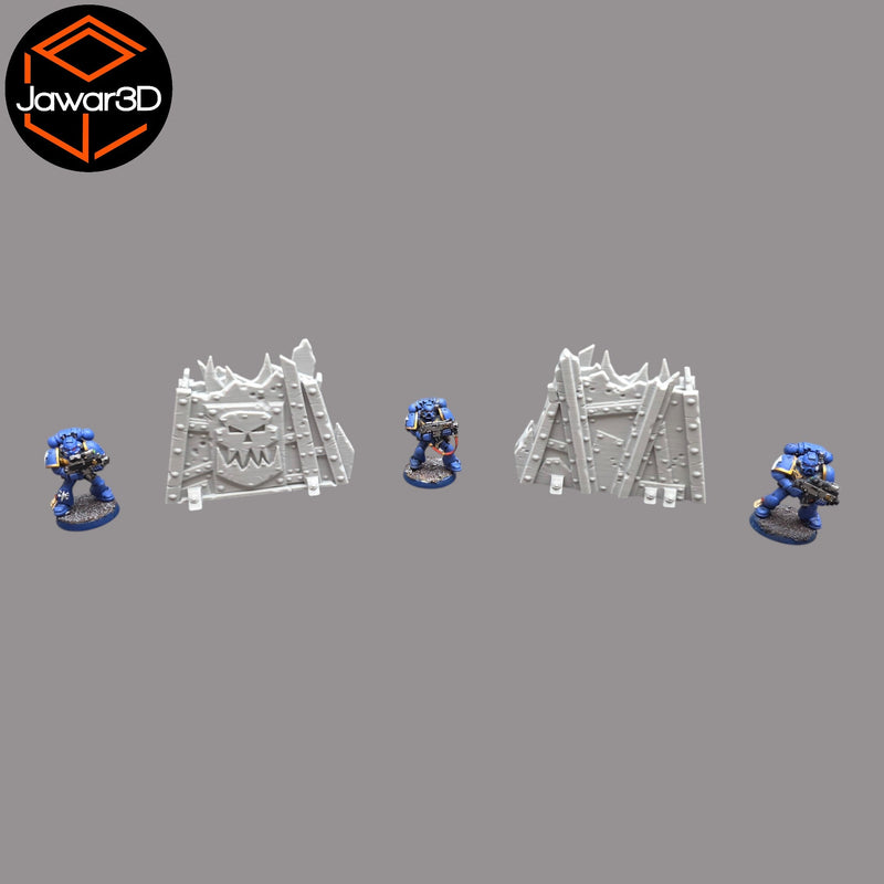 Badlands Barrier - 28mm Wargaming Scatter Terrain Scenery Tabletop Miniature - Only-Games