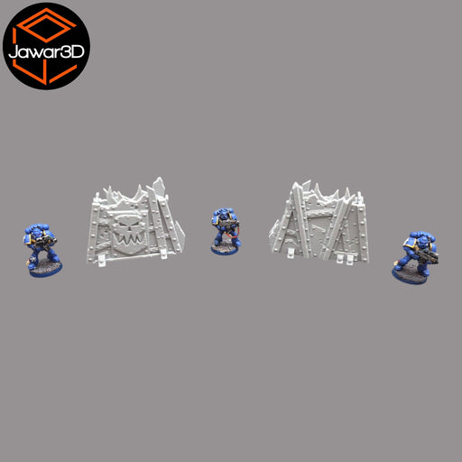 Badlands Barrier - 28mm Wargaming Scatter Terrain Scenery Tabletop Miniature - Only-Games