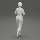 woman fighter pilot walking in helmet - Only-Games