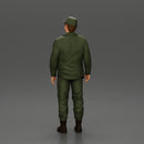 Gary Burghoff with sunglasses standing listening to his friend Harry Morgan in the MASH series - Only-Games