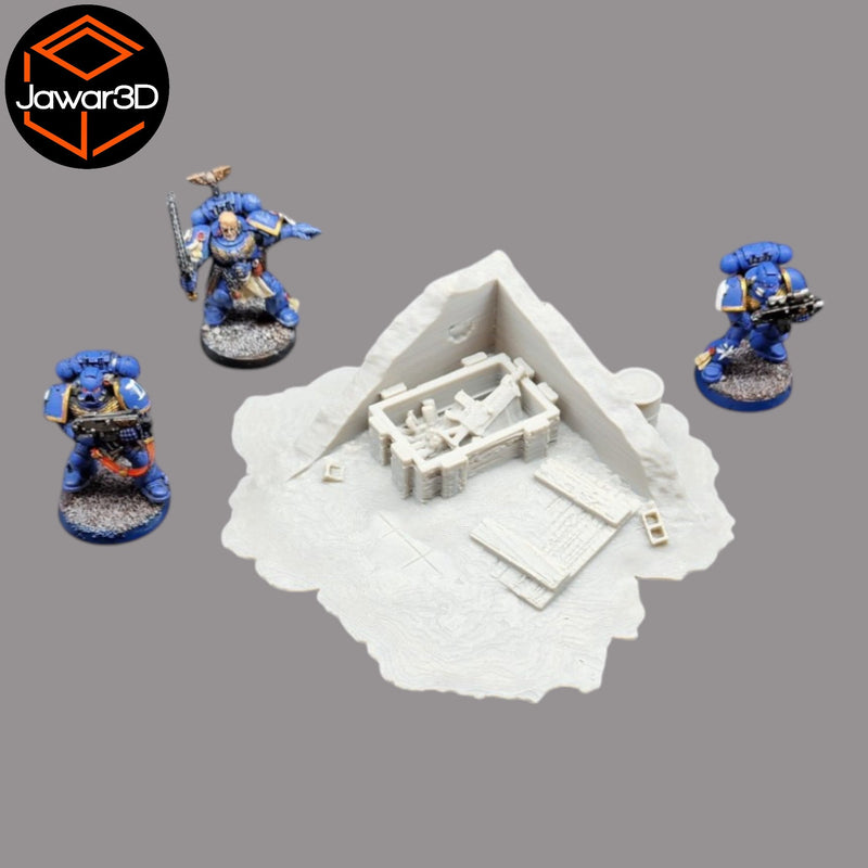 Ammo Cache - 28mm Wargaming Scatter Terrain Scenery Tabletop Miniature - Only-Games