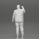 Fat Business Man Writing on White Board - Only-Games