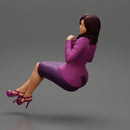 2 Businesswoman Sitting On Private Plane - Only-Games