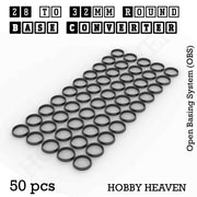 Round Bases Size Converters Round to Round 3d Print Full Range - Only-Games