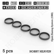 Round Bases Size Converters Round to Round 3d Print Full Range - Only-Games