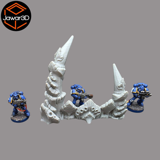 Spike Barrier - 28mm Wargaming Scatter Terrain Scenery Tabletop Miniature - Only-Games