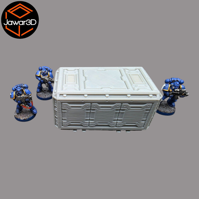 Imperial Containers - 28mm Wargaming Scatter Terrain Scenery Tabletop Miniature - Only-Games