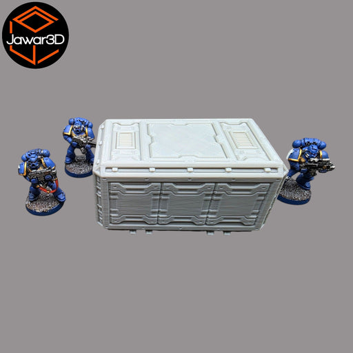 Imperial Containers - 28mm Wargaming Scatter Terrain Scenery Tabletop Miniature - Only-Games