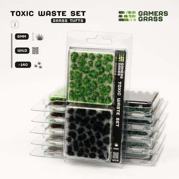 Toxic Waste Set - Grass Tuft set - Only-Games