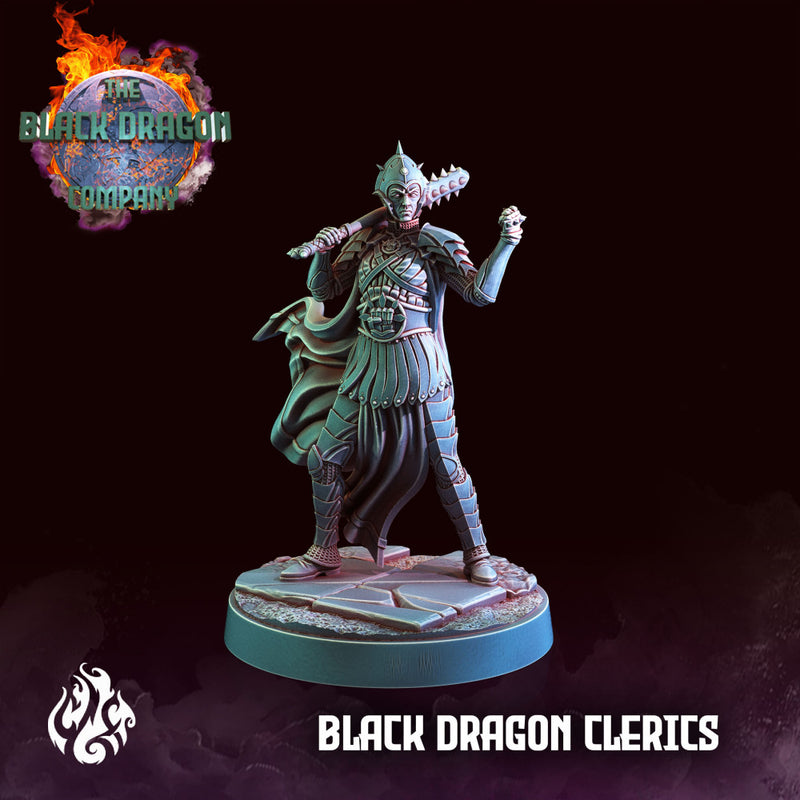 Black Dragon Clerics - Only-Games